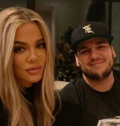 Khloé Kardashian and Rob Kardashian