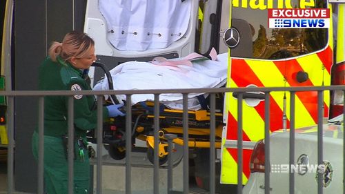 Doctors say at one stage today, 39 patients who'd been admitted were still waiting in the Emergency Department. Picture: 9NEWS