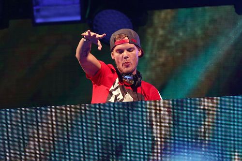 Avicii performing during Capital FM's Summertime Ball at Wembley Stadium, London, in 2015. (AAP)