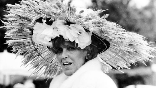 Lillian Frank at the 1984 Melbourne Cup. 