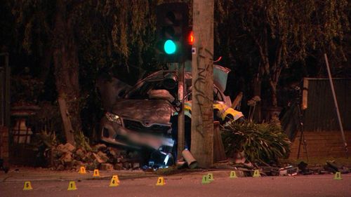 Teens arrested and more on the run after man killed in Melbourne crash - 9News