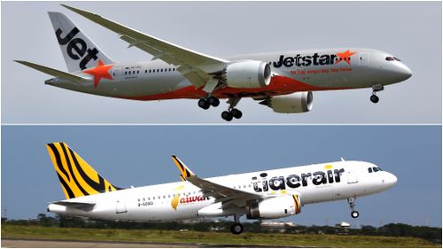 Budget airlines Jetstar and Tigerair are in a fierce low-price fare battle. 