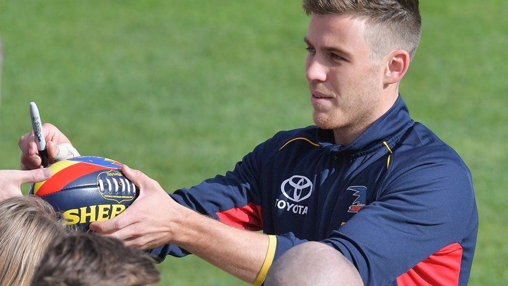 Paul Seedsman will line up for the Crows against Collingwood. (AAP)