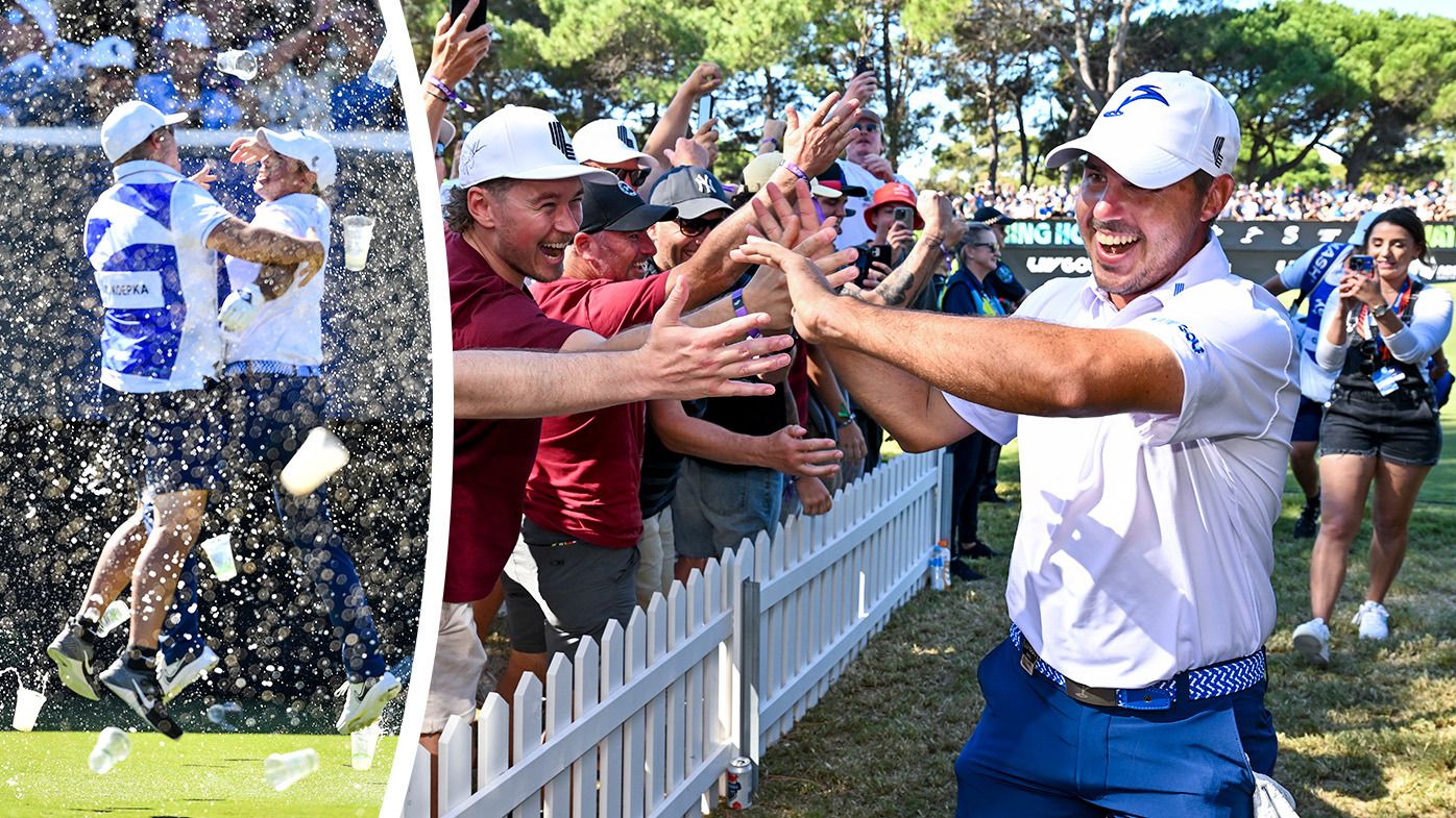 LIV Golf's hole-in-one hero Chase Koepka praises 'epic' Adelaide crowds after inaugural event down under