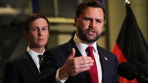 US Vice President JD Vance 