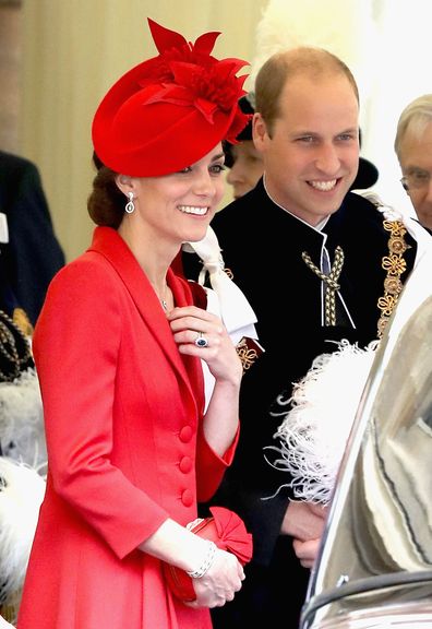 Kate Middleton attends Garter Day with Prince William