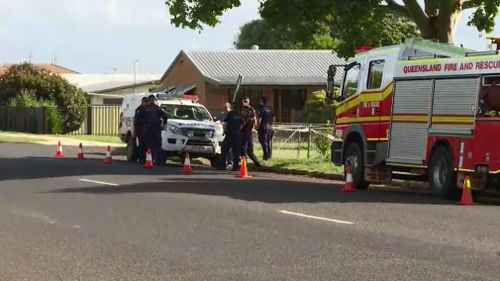 Emergency services at the scene. (Image: 9NEWS)