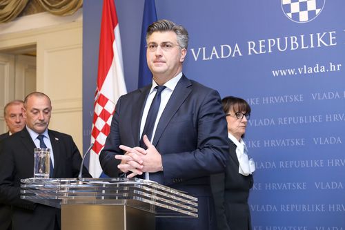 The Croatian prime minister Andrej Plenkovic has confirmed the death of Slobodan Praljak. (AAP)