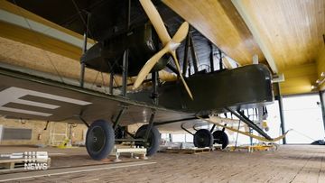 A delicate mission is underway at Adelaide Airport to relocate a piece of aviation history.