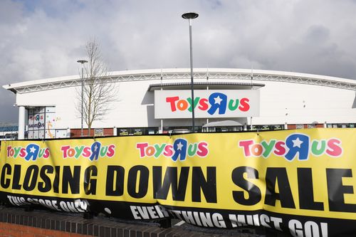 Nearly all of the company's stores in the UK have closed. Picture: AAP