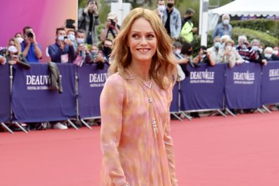 Vanessa Paradis attends the opening ceremony of the 46th Deauville American Film Festival on September 4, 2020 in Deauville, France. 