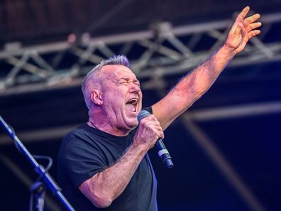 Jimmy Barnes’ hip replacement surgery complete, wife Jane says in health update