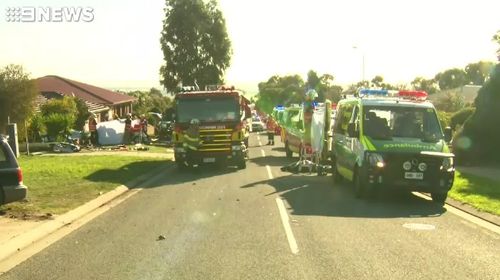 Four other people were also injured. (9NEWS)