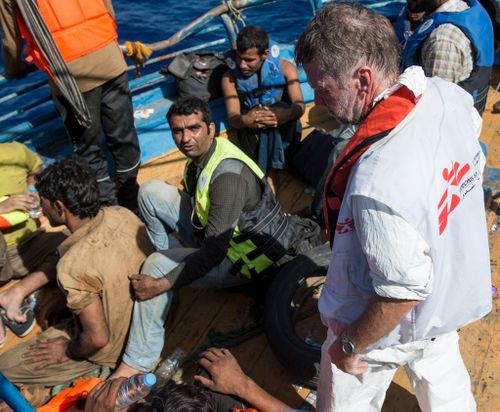Doctor 'stopped counting' after finding body after body in hold of migrant boat