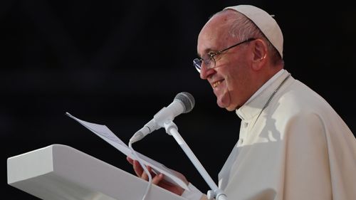 Pope Francis urges 'drowsy and dull kids' to get off their backsides