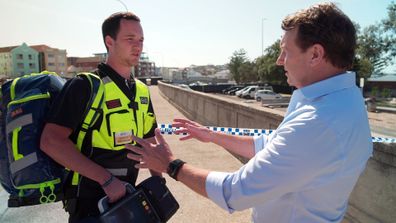 Davi Smith, Bondi Plajı saldırısı sonrası hastalara müdahale eden bir acil tıbbi müdahale görevlisi.
