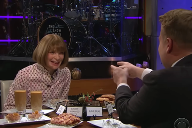 Anna Wintour on The Late Late Show with James Corden