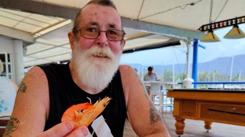 Sol Daley was hit by lightning at his property in Innisfail, northern Queensland, in 2016.
