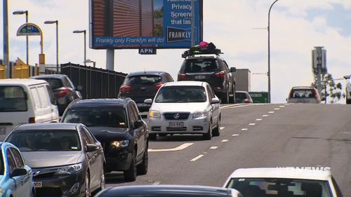 Drivers who queue across intersections may faced increased fines. (9NEWS)