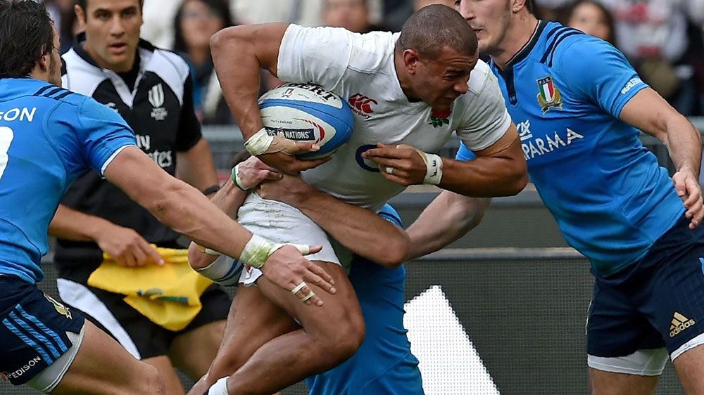 England powered to a 31 point win over Italy. (AFP)