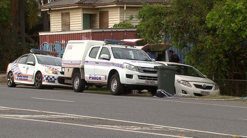 Four men were seriously injured in a Brisbane stabbing attack this morning.