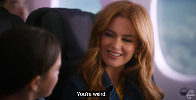 Isla Fisher stars in a cheeky new Air New Zealand ad