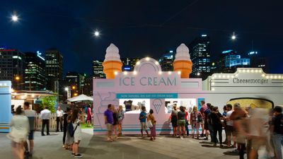 The Urban Dairy, Melbourne VIC - nominated for best temporary design