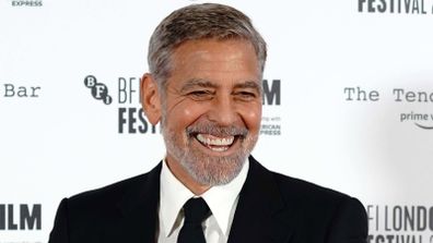 George Clooney attends the UK premiere of The Tender Bar