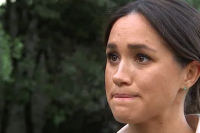 Meghan Markle holds back tears as she confesses she's 'not OK' to Tom Bradby