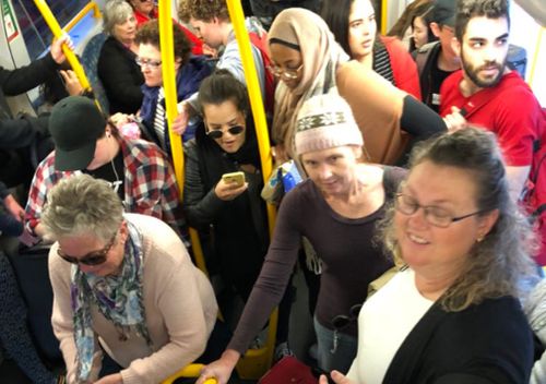 Sydney Trains commuters could be compensated over yesterday's rail chaos. Picture: Twitter