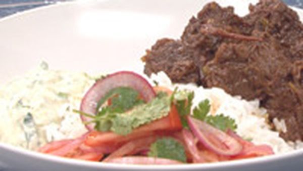 Beef vindaloo