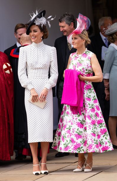 Kate and Sophie Order of the Garter dresses