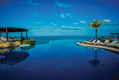 Jess and ex-footballer hubby Eric jetted straight from their July 5 wedding at San Ysidro Ranch in California to the lavish Four Seasons Punta Mita in Puerto Vallarta, Mexico.<br/><br/>As you can see, it's the very definition of a honeymoon paradise...<br/><br/>Image: Four Seasons Punta Mita Resort