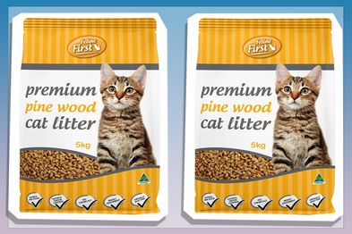 9PR: Feline First Premium Pine Wood Cat Litter, 5kg