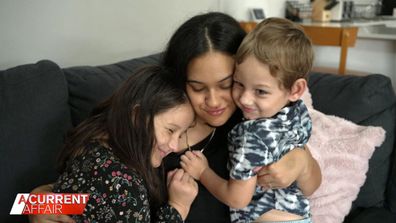 Drew Khan fell pregnant with Elena at 14 and went on to have multiple miscarriages and an unviable pregnancy, before finally giving birth to her son Raffy three years ago.