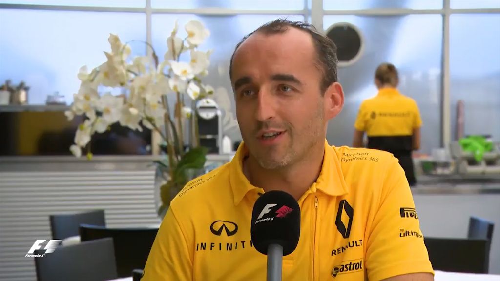 Robert Kubica looking forward to being back in a Formula 1 car