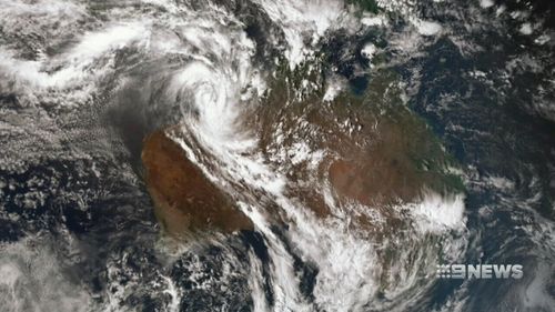 The cyclone is expected to impact east Pilbara or the far west Kimberley Coast tomorrow or early Saturday. (9NEWS)