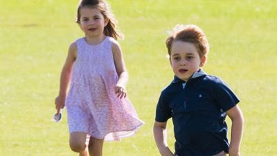 Prince George and Princess Charlotte, June 2018