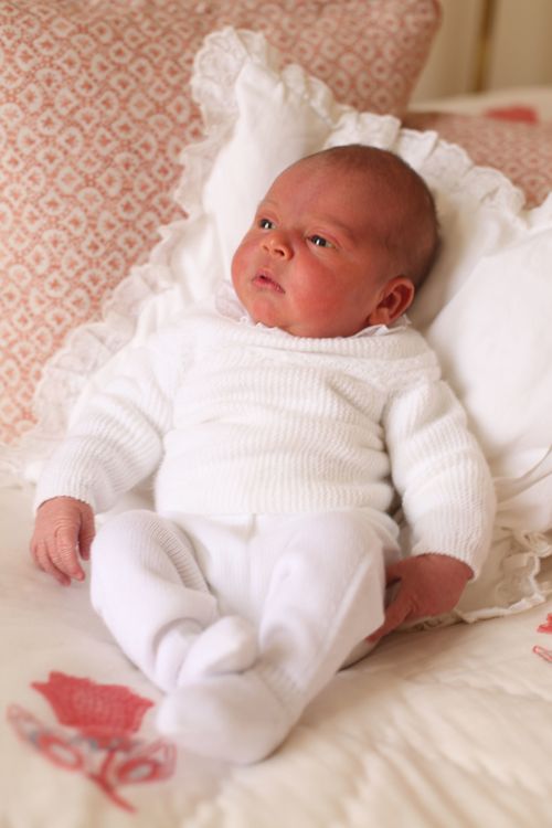 The first photo of newborn Prince Louis was taken by the Duchess of Cambridge. (Picture: Kensington Palace)