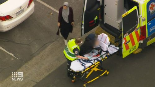 Le grand-père d'un enfant de 11 mois blessé après qu'une voiture a percuté le bureau d'une garderie familiale dans le nord de Melbourne, dit qu'elle est meurtrie mais va bien. 