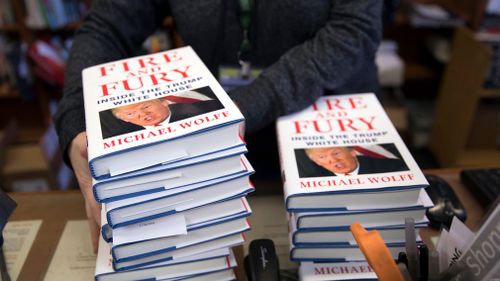 Wolff and his publisher are facing threats of lawsuits from President Trump and his legal team. (AAP)