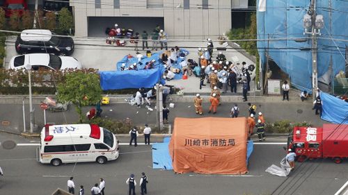 190528 Tokyo mass stabbing school children bus stop Kawasaki crime news Japan World