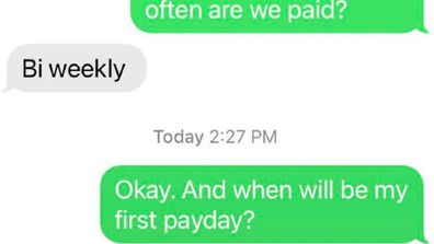 Reddit text boss pay