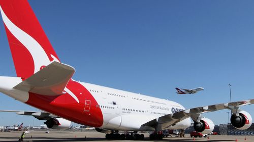 Qantas flight QF9 from Melbourne to Dubai was diverted to Sydney. (File image: AAP)