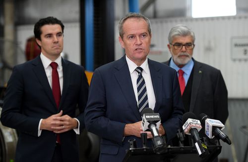 Mr Shorten had spent Anzac Day with military personnel in the Afghanistan capital Kabul and returned via a military base in Dubai before catching a flight home from the international airport.