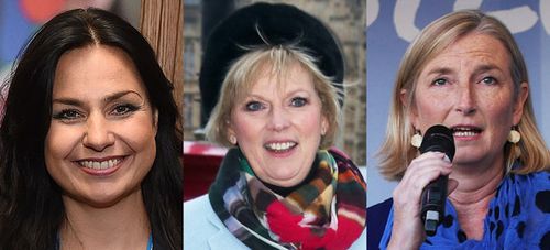 Heidi Allen, Anna Soubry and Sarah Wollaston