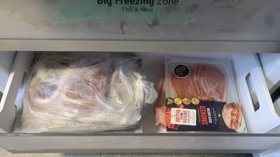 The freezer is neat and easy to sort through.