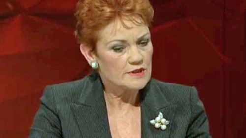 Pauline Hanson. 