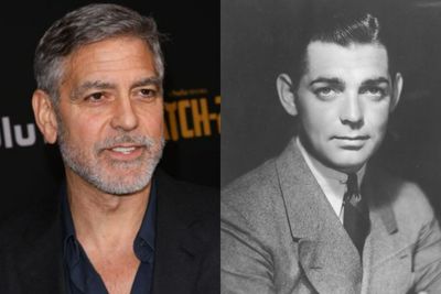 George Clooney and Clark Gable