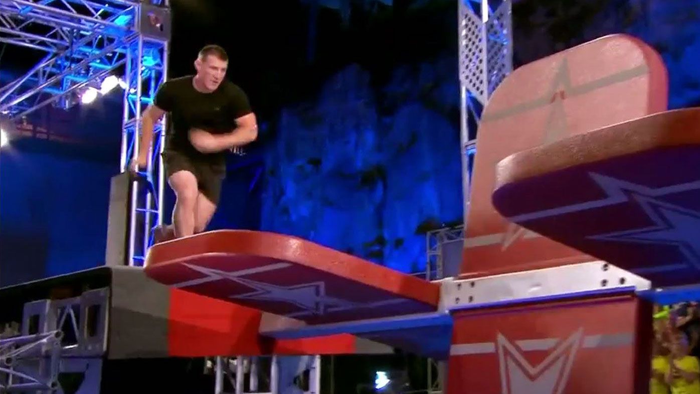 NRL: Paul Gallen puts himself in contention for Ninja Warrior semis with mighty performance